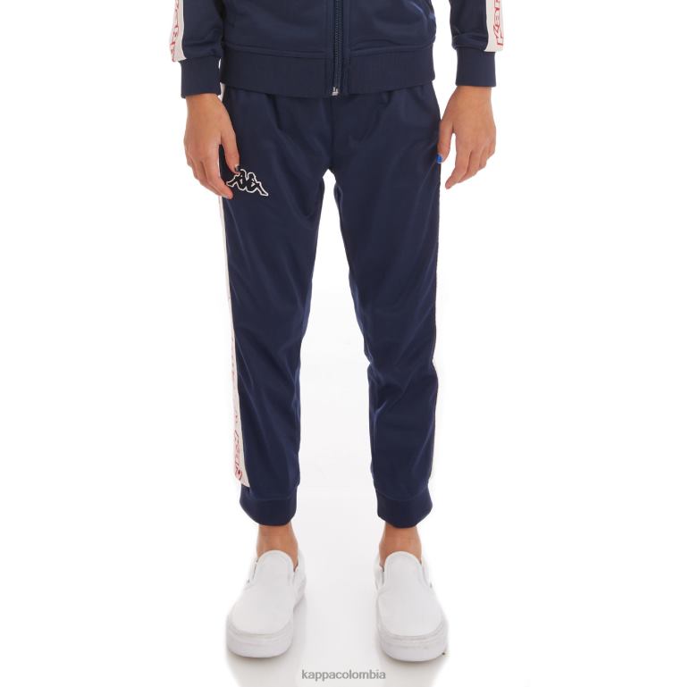 Kappa niños pantalones de chándal alic 2 con cinta del logo para niños Armada B8N4D485