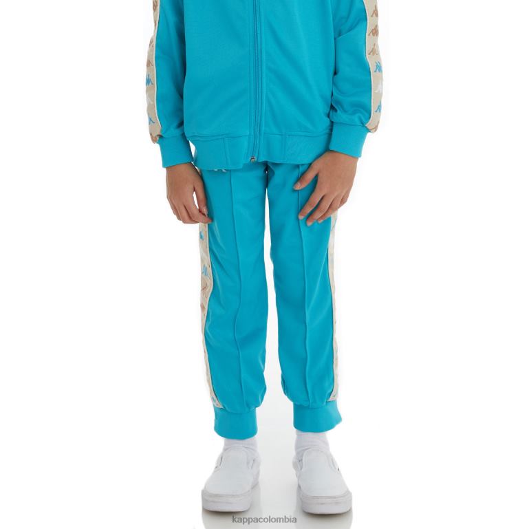 Kappa niños pantalones deportivos 222 banda deky 2 para niños aguamarina oscura B8N4D473