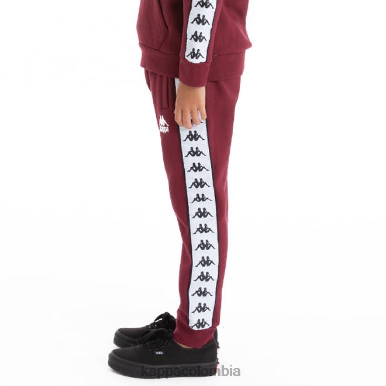 Kappa niños pantalones deportivos 222 banda alanz 2 niños naranja llama blanca B8N4D613