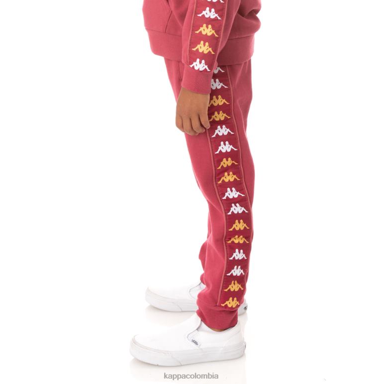 Kappa niños pantalones deportivos 222 banda alanzin niño borgoña B8N4D602