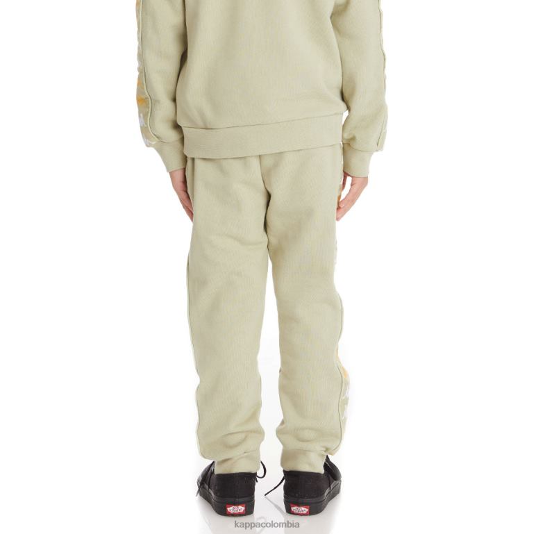 Kappa niños pantalones deportivos 222 banda alanzin niño salvia verde B8N4D593
